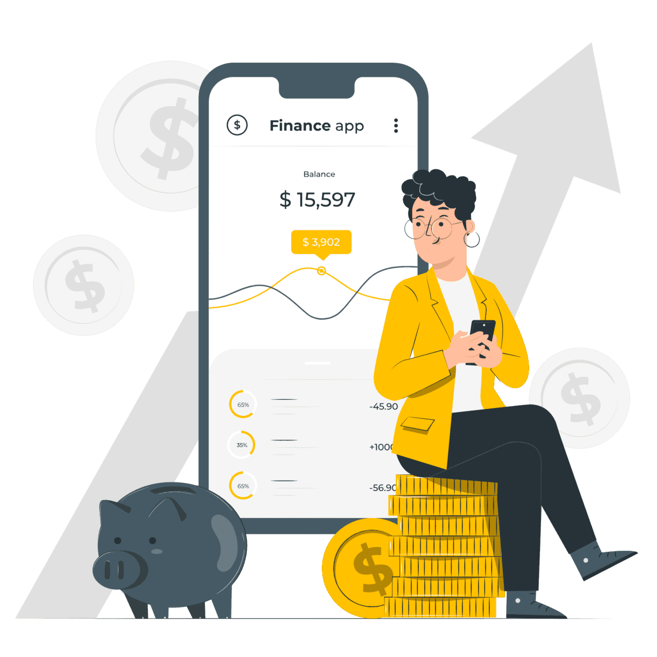 Finance app-pana